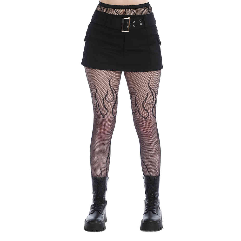 Banned - Ursula Cargo Korte rok - Zwart